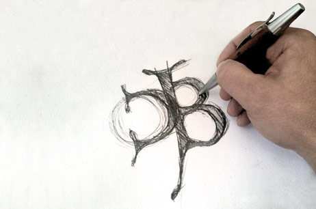 Dessin d'un monogramme